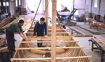 building Broads patrol boat